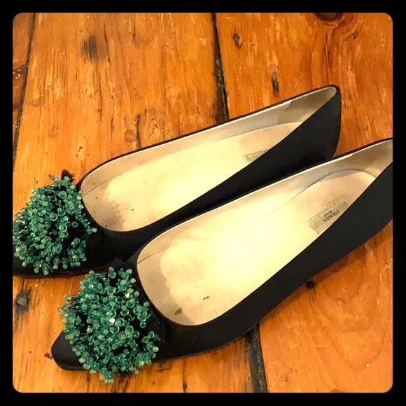 Prada glamorous evening flats - Picture 1 of 4